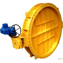 worm gear /turbine drive pneumatic butterfly valve
